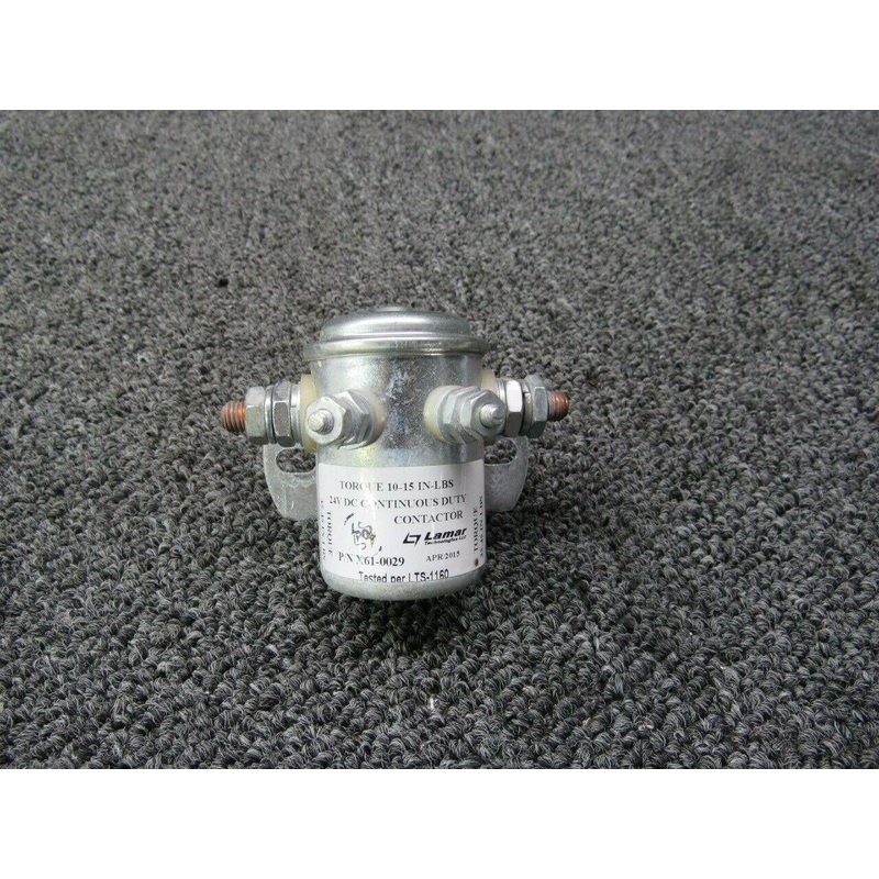 X61-0029 Cessna 172S Lamar Relay Solenoid (Volts: 24)